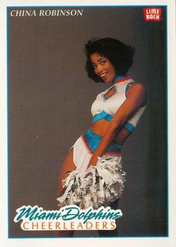 1992 Lime Rock Pro Cheerleaders #188 China Robinson Front
