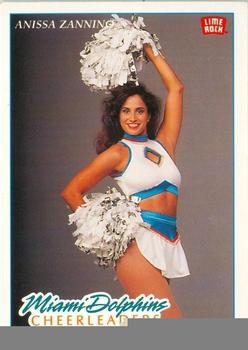 1992 Lime Rock Pro Cheerleaders #195 Anissa Zannino Front