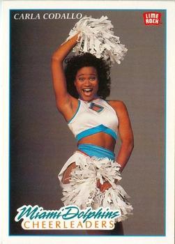 1992 Lime Rock Pro Cheerleaders #196 Carla Codallo Front