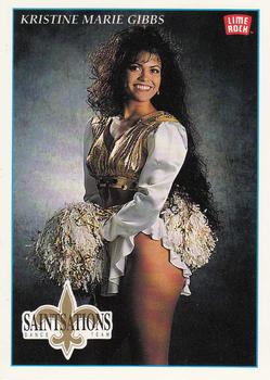 1992 Lime Rock Pro Cheerleaders #55 Kristine Marie Gibbs Front
