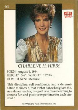1992 Lime Rock Pro Cheerleaders #61 Charlene Hibbs Back