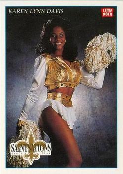1992 Lime Rock Pro Cheerleaders #76 Karen Lynn Davis Front