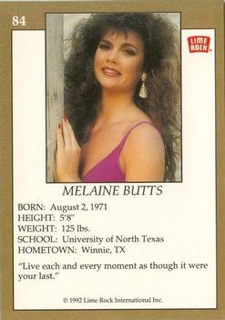1992 Lime Rock Pro Cheerleaders #84 Melaine Butts Back