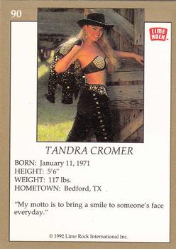 1992 Lime Rock Pro Cheerleaders #90 Tandra Cromer Back