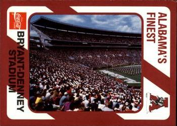 1989 Collegiate Collection Coke Alabama Crimson Tide (580) #46 Bryant-Denney Stadium Front