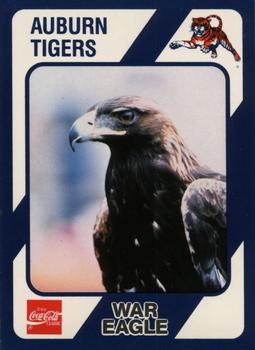 1989 Collegiate Collection Coke Auburn Tigers (20) #C-3 War Eagle Front