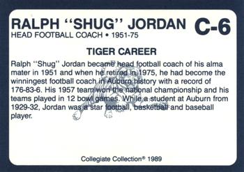1989 Collegiate Collection Coke Auburn Tigers (20) #C-6 Ralph 
