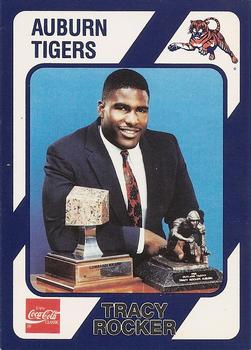 1989 Collegiate Collection Coke Auburn Tigers (20) #C-19 Tracy Rocker Front