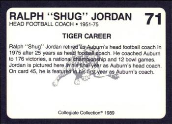 1989 Collegiate Collection Coke Auburn Tigers (580) #71 Ralph 