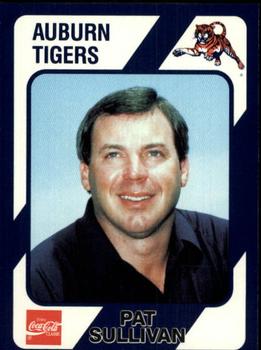 1989 Collegiate Collection Coke Auburn Tigers (580) #85 Pat Sullivan Front