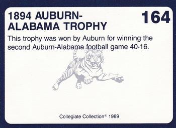 1989 Collegiate Collection Coke Auburn Tigers (580) #164 1894 Auburn-Alabama Back