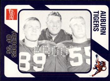1989 Collegiate Collection Coke Auburn Tigers (580) #356 Heroes of '56 Front