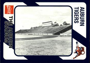 1989 Collegiate Collection Coke Auburn Tigers (580) #423 The Auburn Stadium Front