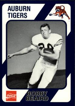 1989 Collegiate Collection Coke Auburn Tigers (580) #470 Bobby Beaird Front