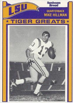 1983 Sunbeam Bread LSU Tigers #13 Mike Hillman Front