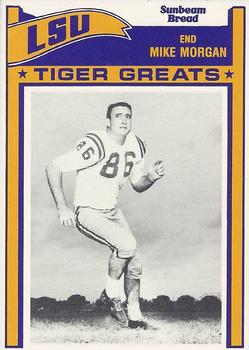 1983 Sunbeam Bread LSU Tigers #49 Mike Morgan Front