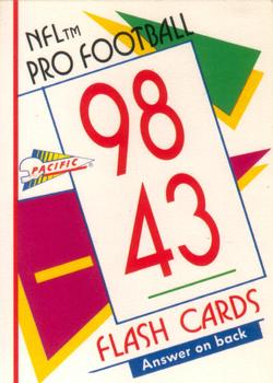 1991 Pacific Flash Cards #4 Andre Collins Front