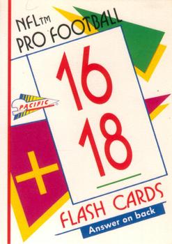 1991 Pacific Flash Cards #15 Steve Broussard Front