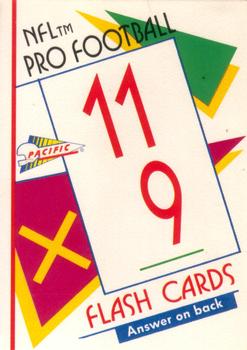 1991 Pacific Flash Cards #17 Tim Green Front