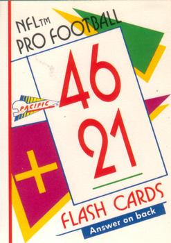 1991 Pacific Flash Cards #58 Stan Brock Front