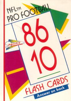 1991 Pacific Flash Cards #71 John Elliott Front