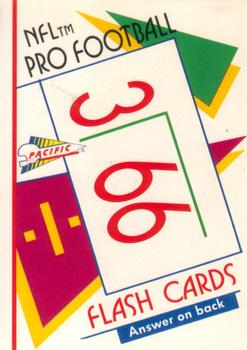 1991 Pacific Flash Cards #83 Erik McMillan Front