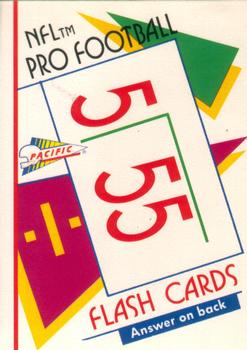 1991 Pacific Flash Cards #93 Jim Jensen Front