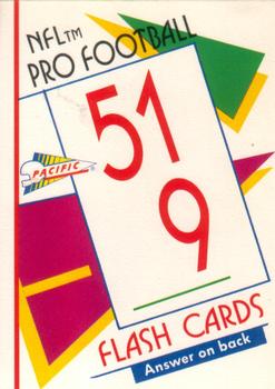 1991 Pacific Flash Cards #102 D.J. Dozier Front