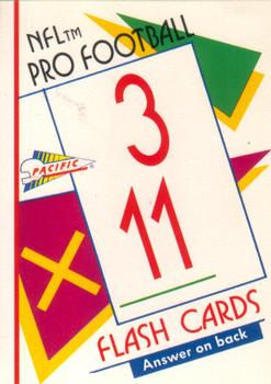 1991 Pacific Flash Cards #103 Jarrod Bunch Front