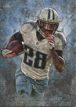 2013 Topps Inception #51 Chris Johnson Front