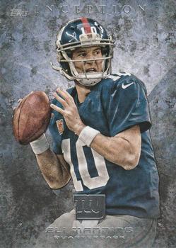 2013 Topps Inception #24 Eli Manning Front