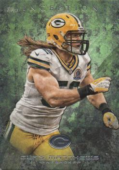 2013 Topps Inception #36 Clay Matthews Front