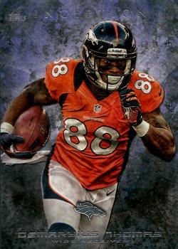 2013 Topps Inception #44 Demaryius Thomas Front
