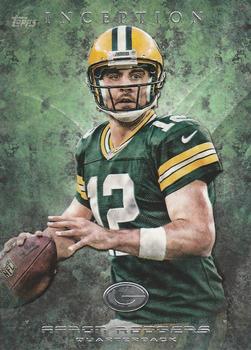 2013 Topps Inception #50 Aaron Rodgers Front