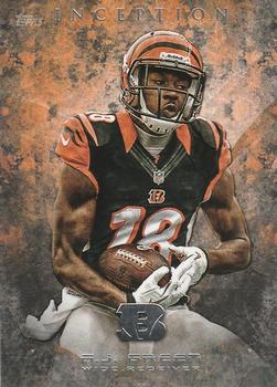 2013 Topps Inception #74 A.J. Green Front