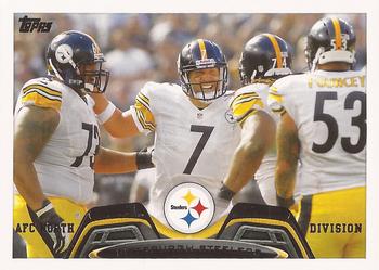 2013 Topps #105 Pittsburgh Steelers Front