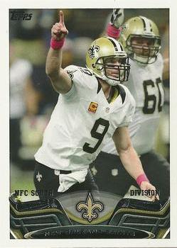 2013 Topps #16 New Orleans Saints Front