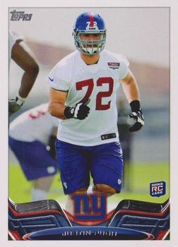 2013 Topps #235 Justin Pugh Front