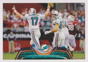 2013 Topps #237 Miami Dolphins Front