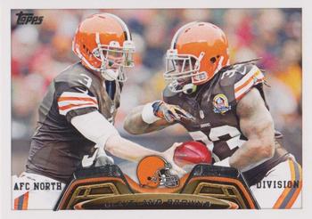 2013 Topps #24 Cleveland Browns Front