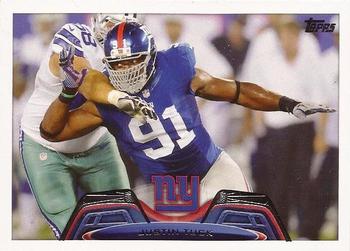 2013 Topps #267 Justin Tuck Front