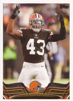2013 Topps #302 T.J. Ward Front