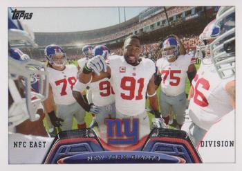 2013 Topps #333 New York Giants Front