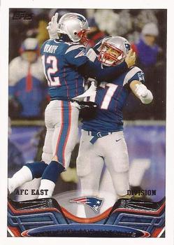 2013 Topps #369 New England Patriots Front
