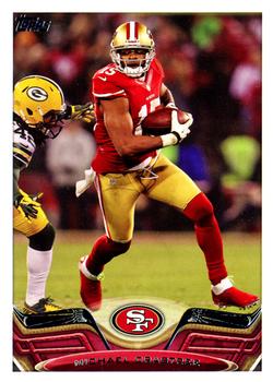 2013 Topps #408 Michael Crabtree Front