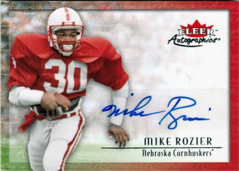 2012 Fleer Retro Ultra - Autographics 2000 #00AU-MR Mike Rozier Front