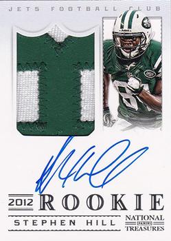 2012 Panini National Treasures #315 Stephen Hill Front
