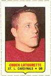 1969 Topps - Four-in-One Singles #NNO Chuck Latourette Front