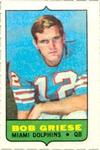 1969 Topps - Four-in-One Singles #NNO Bob Griese Front