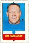 1969 Topps - Four-in-One Singles #NNO Jim Katcavage Front